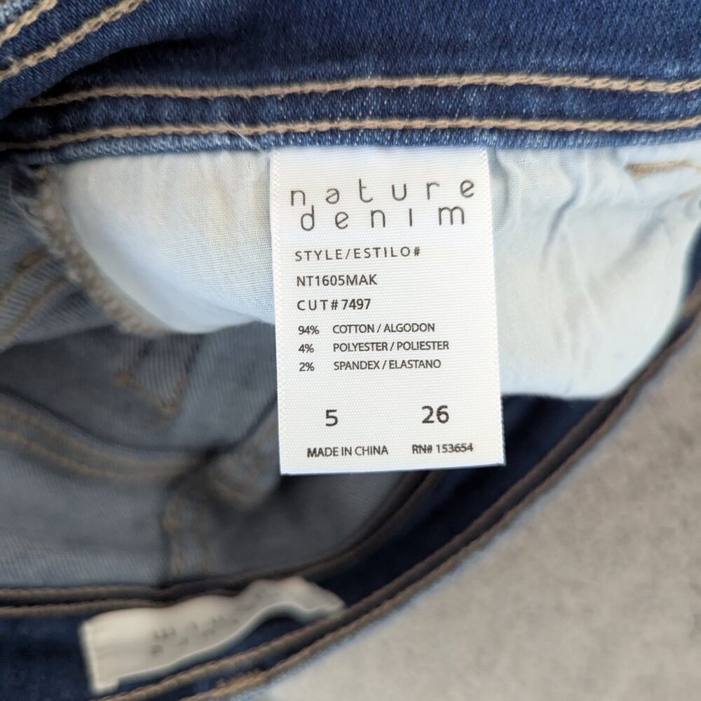 Nature Denim Distressed Skinny Jeans, 5 / 26 - Picture 5 of 5